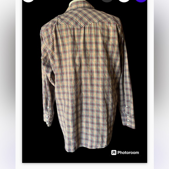 Vintage GWG western plaid shirt - Picture 2 of 4